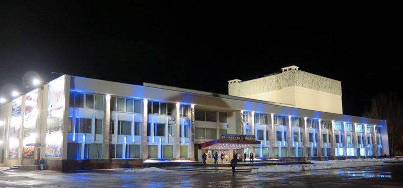 Обновленное освещение Центра культуры «Октябрь»