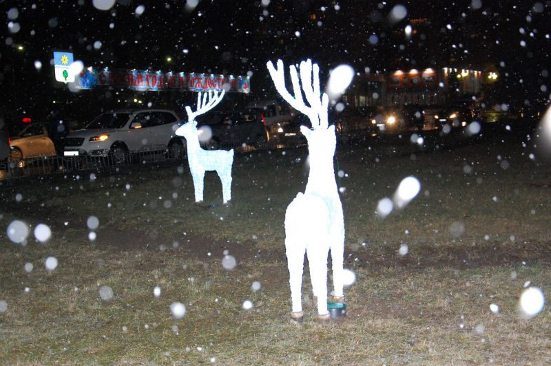 Вандализм в центре города
