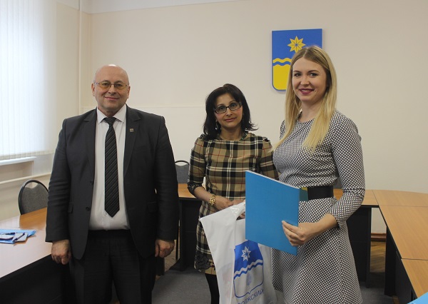 Награждение победителей конкурса «Цветочный вернисаж»