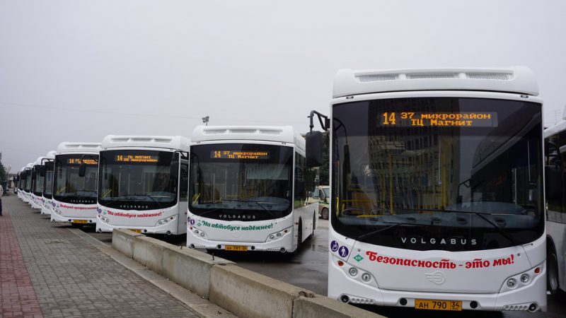 В Волжском появился 21 новый автобус